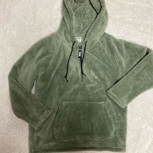 PINK Sherpa pullover